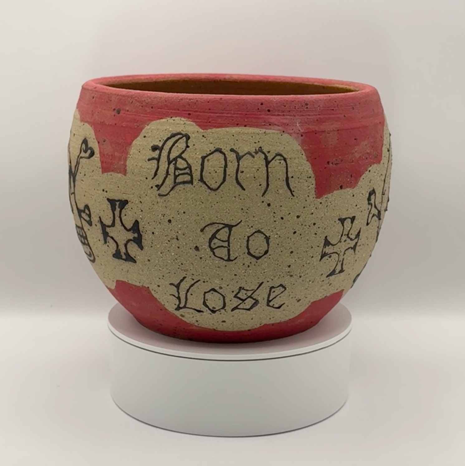 Jarrón Born to Lose